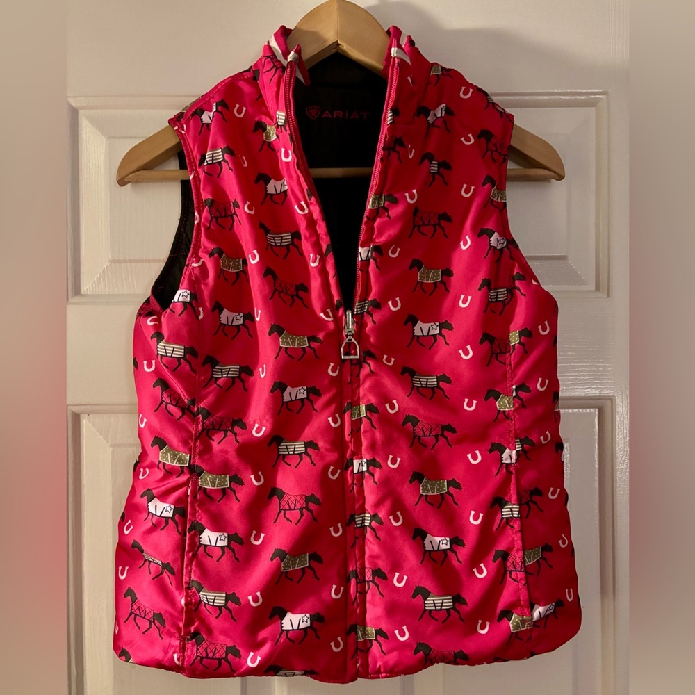 Ariat Kids Horse Print Vest
